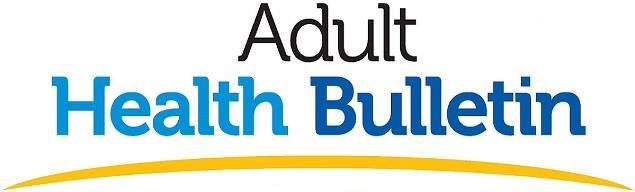 Adult Health Bulletin header