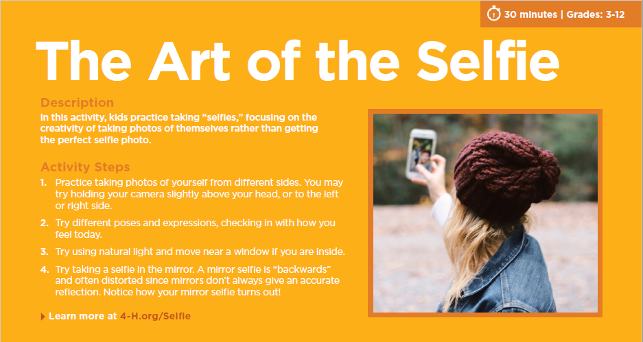 the art of a selfie